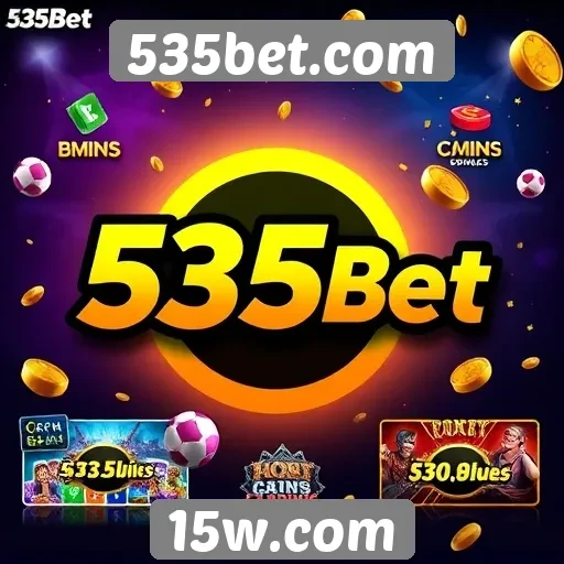Variedade de jogos disponíveis na 535bet.com